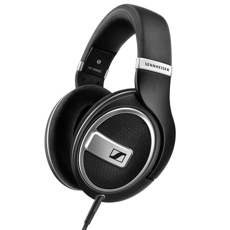 Sennheiser HD 599 SE Open Back Over-Ear Headphones - Black, 3.5mm