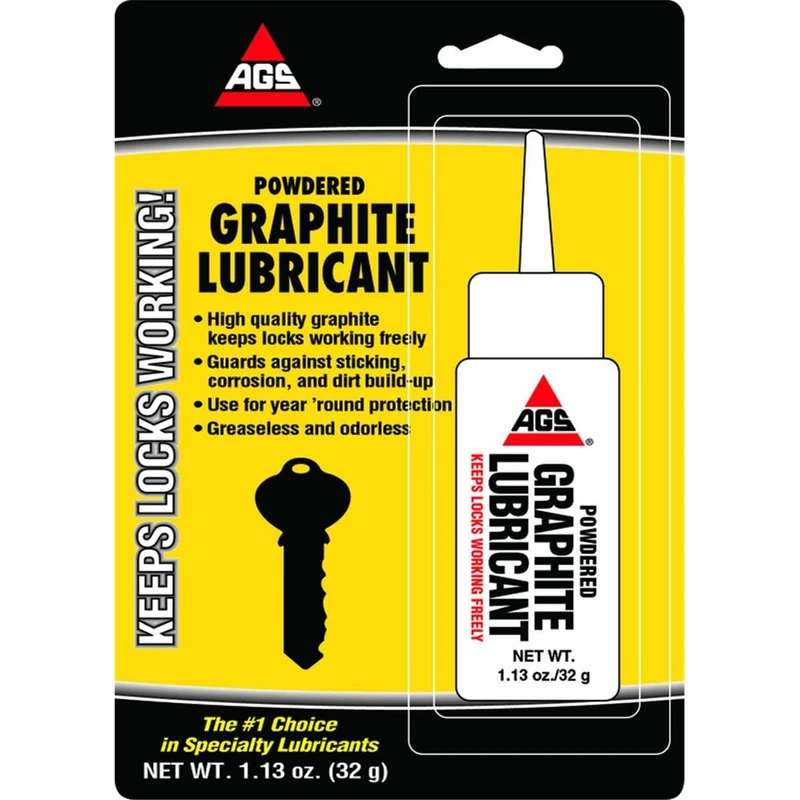 Ags Mr Zip Graphite Powdered Lubricant 1.13 Oz. Bottle - Image 1