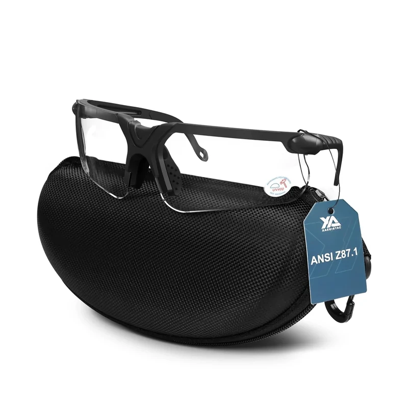 xaegistac Shooting Glasses with Case Anti Fog Hunting Safety Glasses for Adults - Image 1