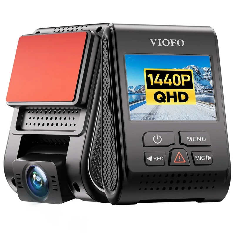 VIOFO A119 V3 Dash Cam 2K 60FPS 5MP STARVIS GPS HDR - 140-degree Wide