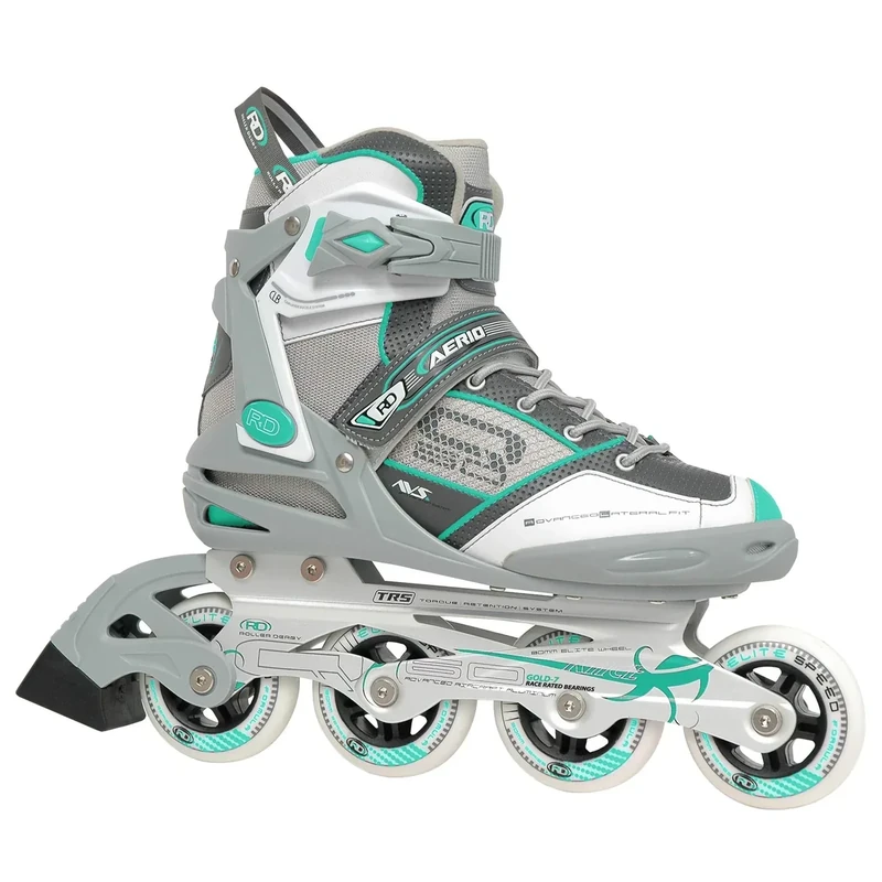 Roller Derby AERIO Q-60 Women's Inline Skates, Mint, Size 6