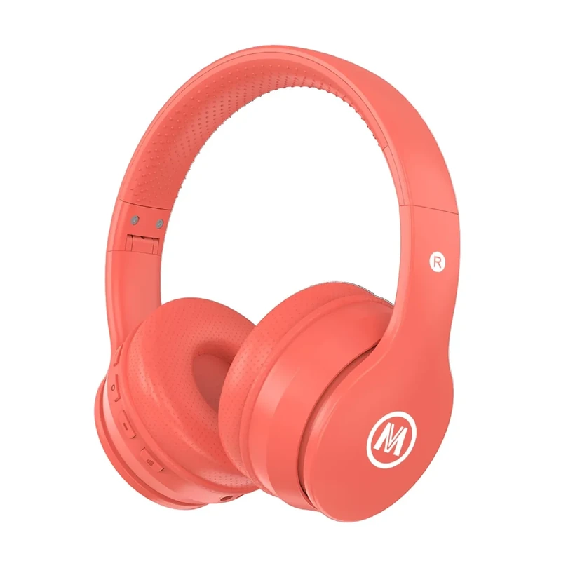 Mokata Bluetooth 5.4 Headphones - 68h Playtime, Safe Volume 85/94dB