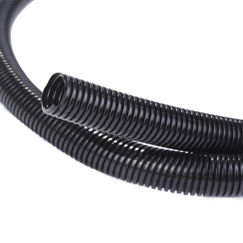 Alex Tech Split Wire Loom Tubing 10ft - 1/4" 3/8" 1/2" Black