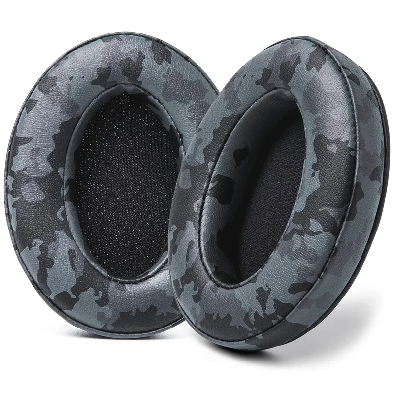 WC Wicked Cushions PadZ - Soft Ear Pads for M50X, Arctis, Cloud - Camo