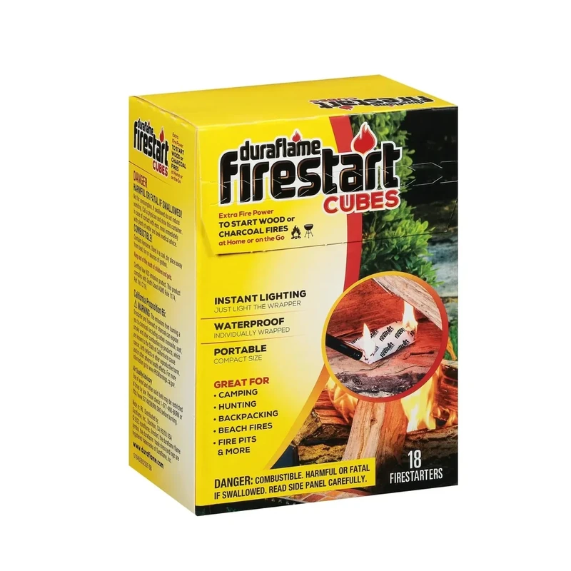 duraflame Firestart CUBES Firelighters, 18 pack