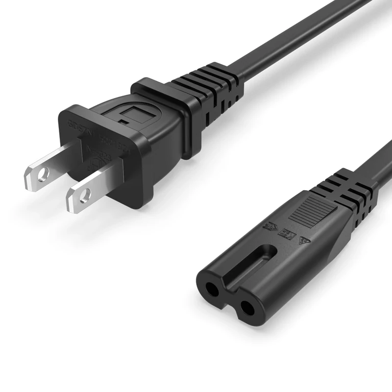 Superer 4ft TV Power Cord - Fits Samsung, LG, Sony, Apple TV (1-5) ETL