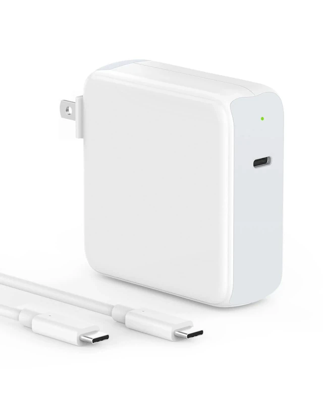 10ft Charger for MacBook Pro/Air 16, 15, 14, 13 inch 2025, 2024, 2023, 2022, 2021, 2020, M1 M2 M3 M4, 96W USB C Power Adapter, LED, 100W USB-C Cable Charging as Fast as Original Quality