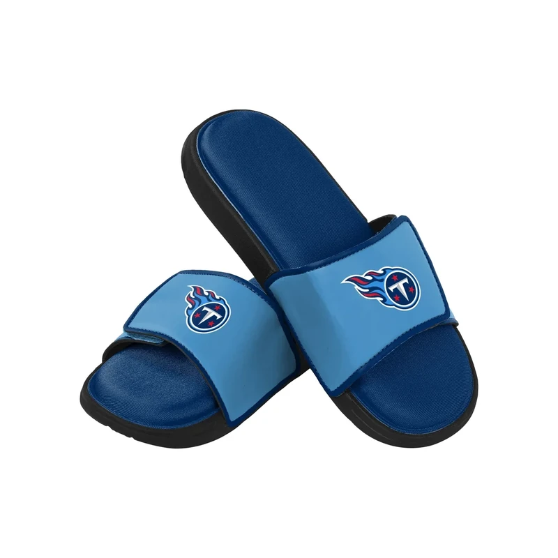FOCO Tennessee Titans NFL Mens Foam Sport Slide - M