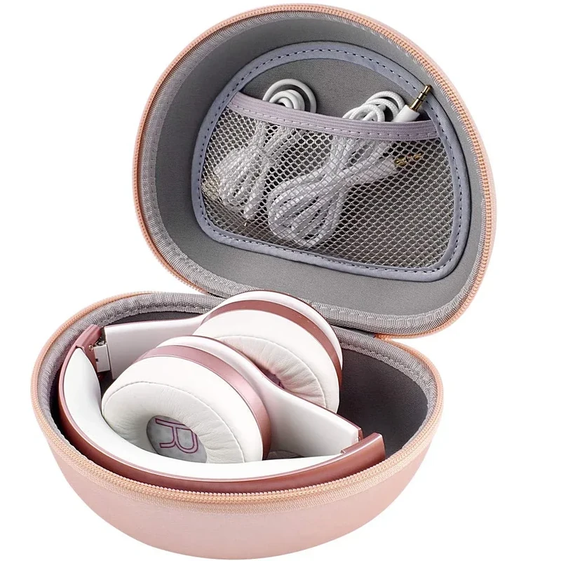Comecase Rose Gold Headphone Case - Extra Large for Beats Solo 4
