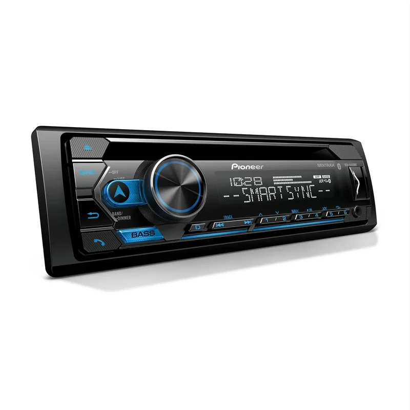 Pioneer DEH-S4220BT 1-Din CD Receiver - Bluetooth, USB, FLAC, 50W x4 - Image 1