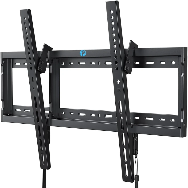 Pipishell Tilt TV Wall Mount - Low Profile 37-85in, 132lb, VESA 600x400