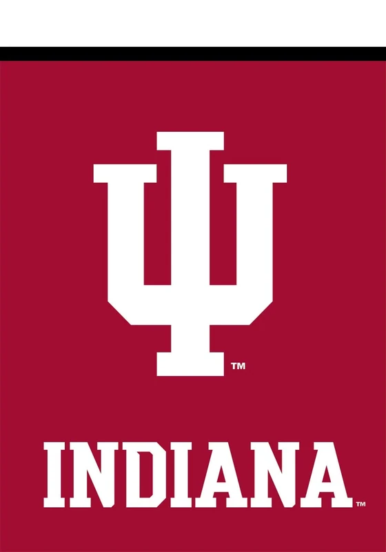 Briarwood Lane Garden Flag 12x18 For Outdoor Indiana Hoosiers NCAA Licensed Garden Flag Flags For Outside - Image 1