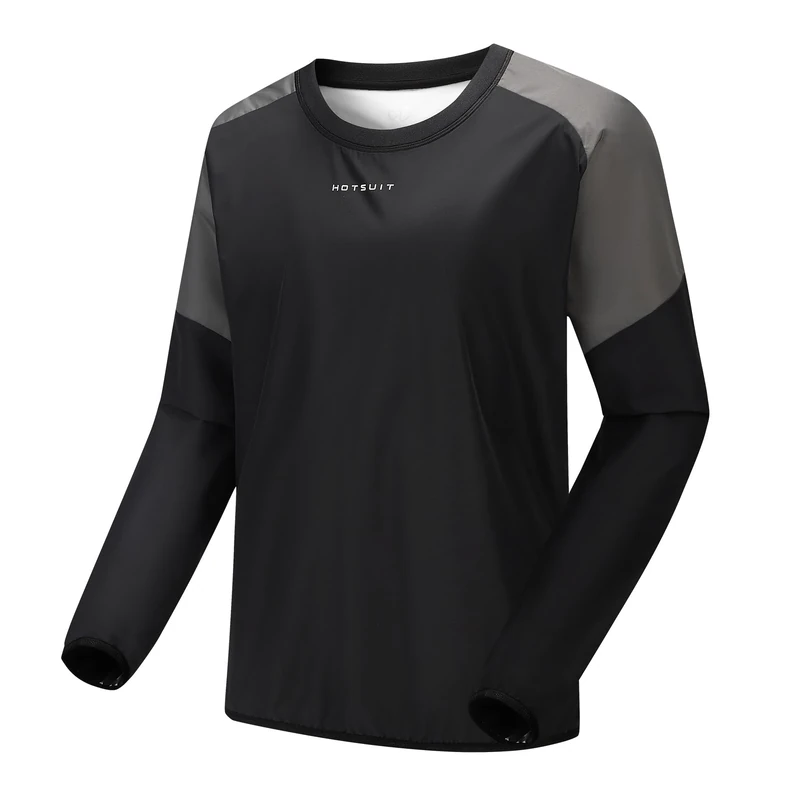 HOTSUIT Sauna Jacket Men Sweat Jacket Anti Rip Gym Exercise Workout Sauna Jackets