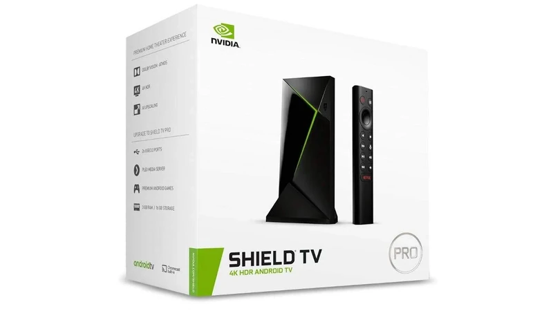NVIDIA SHIELD TV Pro 4K HDR TV 11 - AI Upscaling, Dolby Vision & Atmos
