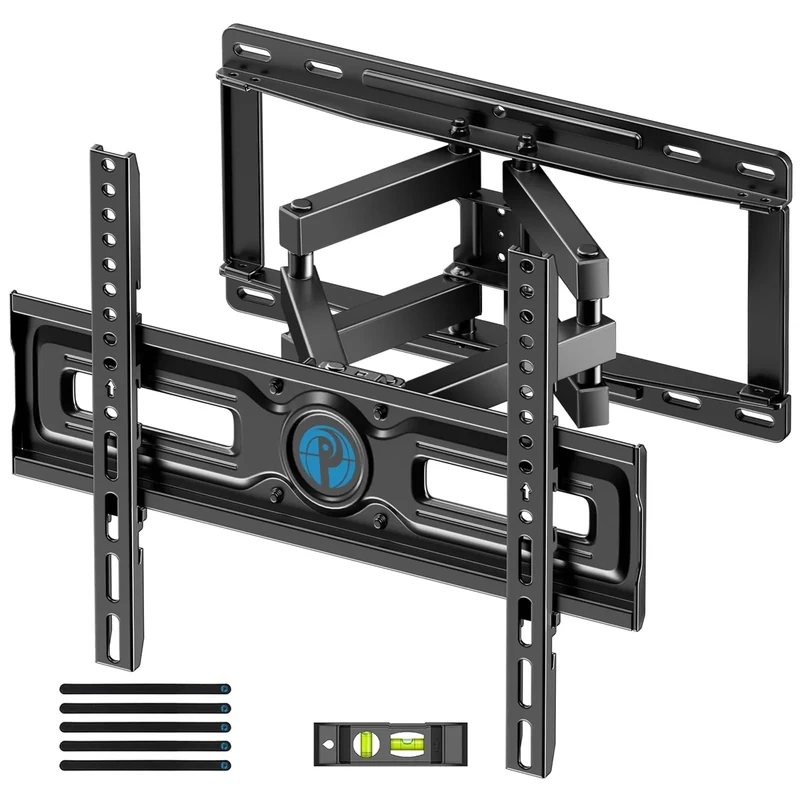 Pipishell PIMF4 Full Motion TV Wall Mount - Dual Arms, 26-65", 99lb
