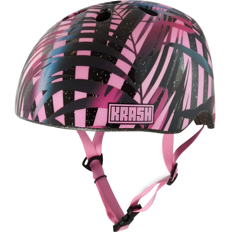 Krash! Jungal Pink Youth 8+ Helmet - Image 1