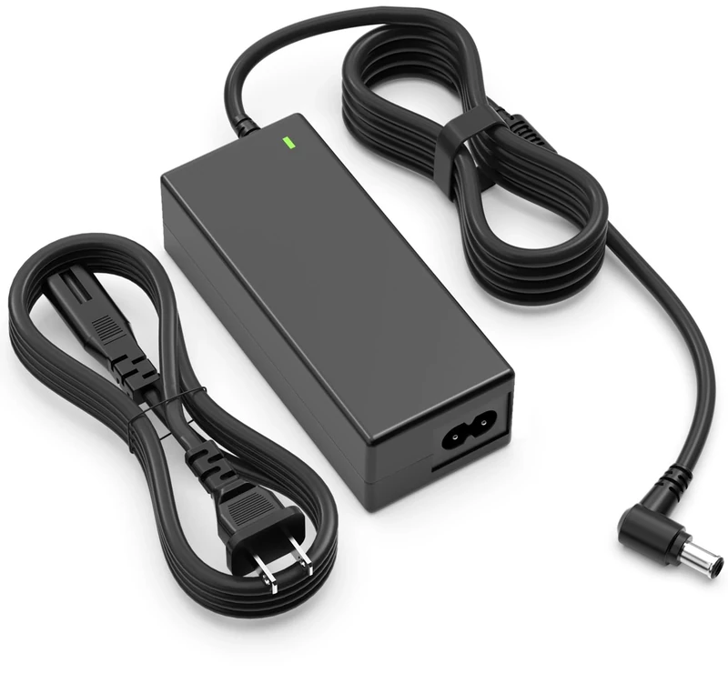 14V Power Cord Compatible with Samsung Monitor Curved C24F390 C27F398 SyncMaster 15-32" Screen S24F350 S27D360H S22C300H - AC Adapter Charger Replacement [6.5mm with Pin] Supply