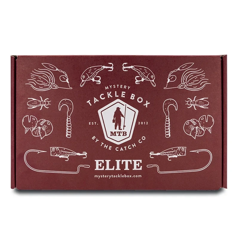 Catch Co Mystery Tackle Box Elite Bass Fishing Kit