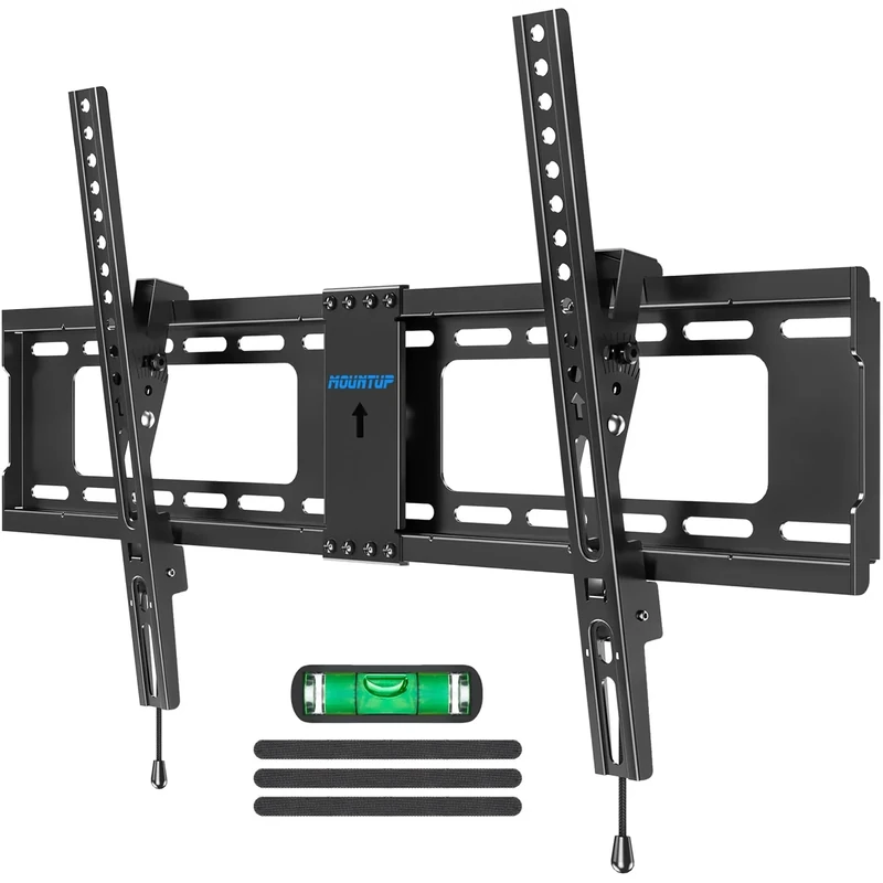 MOUNTUP Tilting TV Wall Mount - 37-82" 1.5" Low, VESA 100x100-600x400