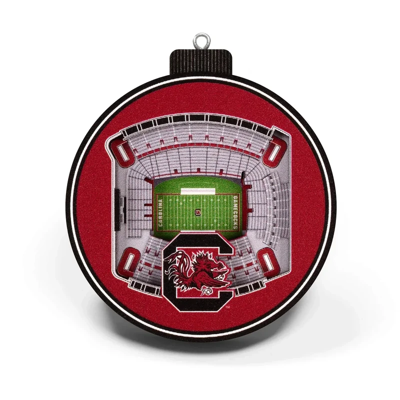 YouTheFan NCAA South Carolina Gamecocks 3D StadiumView Ornament - Williams-Brice Stadium