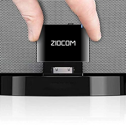 ZIOCOM Bluetooth Adapter for Bose SoundDock 30-Pin + 3.5mm Aux - Black