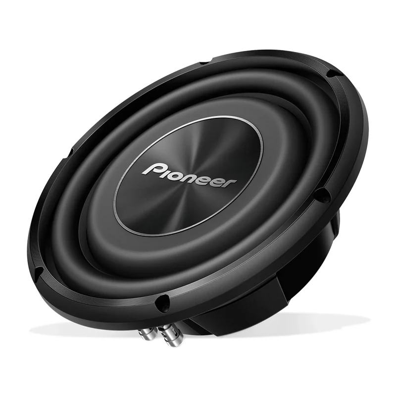 PIONEER A-Series TS-A2500LS4 10” Subwoofer – 1200W Max, Shallow-Mount Design, Deep Bass in Tight Spaces - Image 1