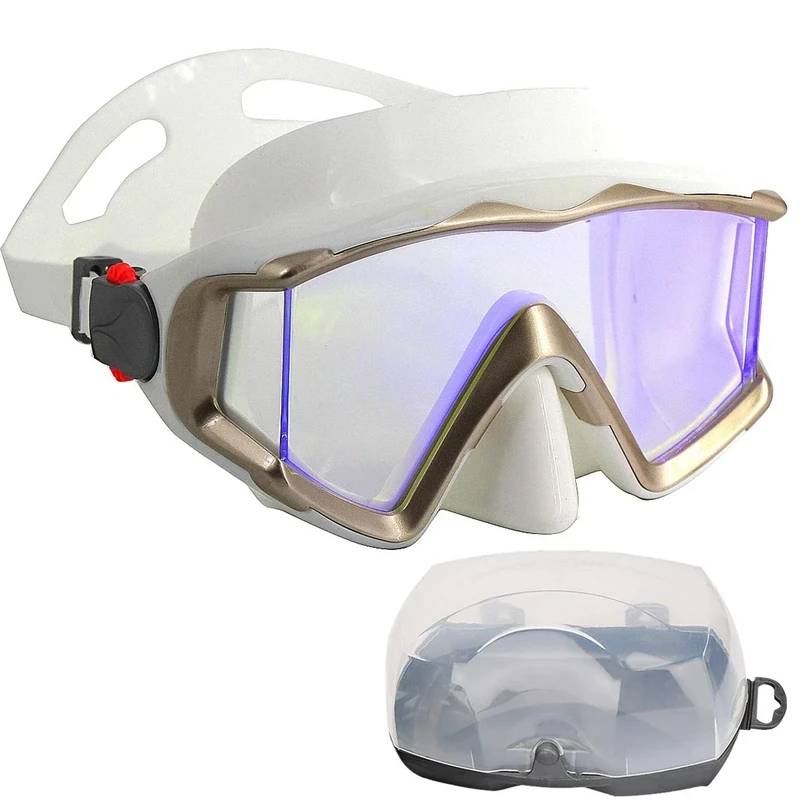 Diving mask Anti-Fog Swimming Snorkel mask Suitable for Adults Scuba Dive Swim Snorkeling Goggles Masks