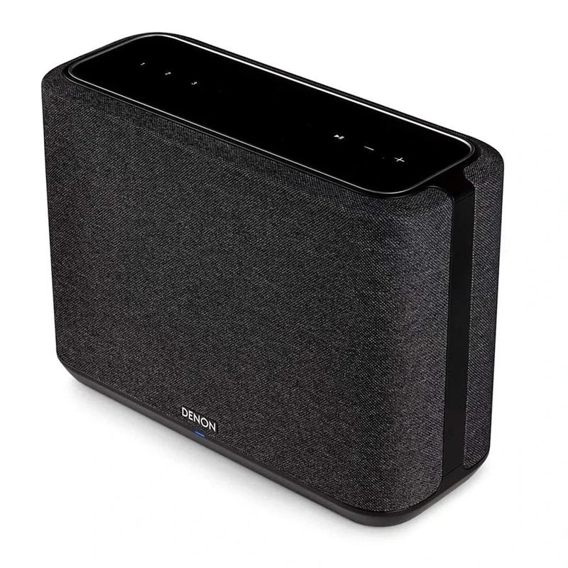 Denon Home 250 Home Stereo Wireless Speaker (Black), Bluetooth Wireless, 0.75" Tweeters, 4" Bass Drivers, 5.25" Passive Radiator, HEOS Built-in, AirPlay 2, Multi-Room Streaming, Simple Setup