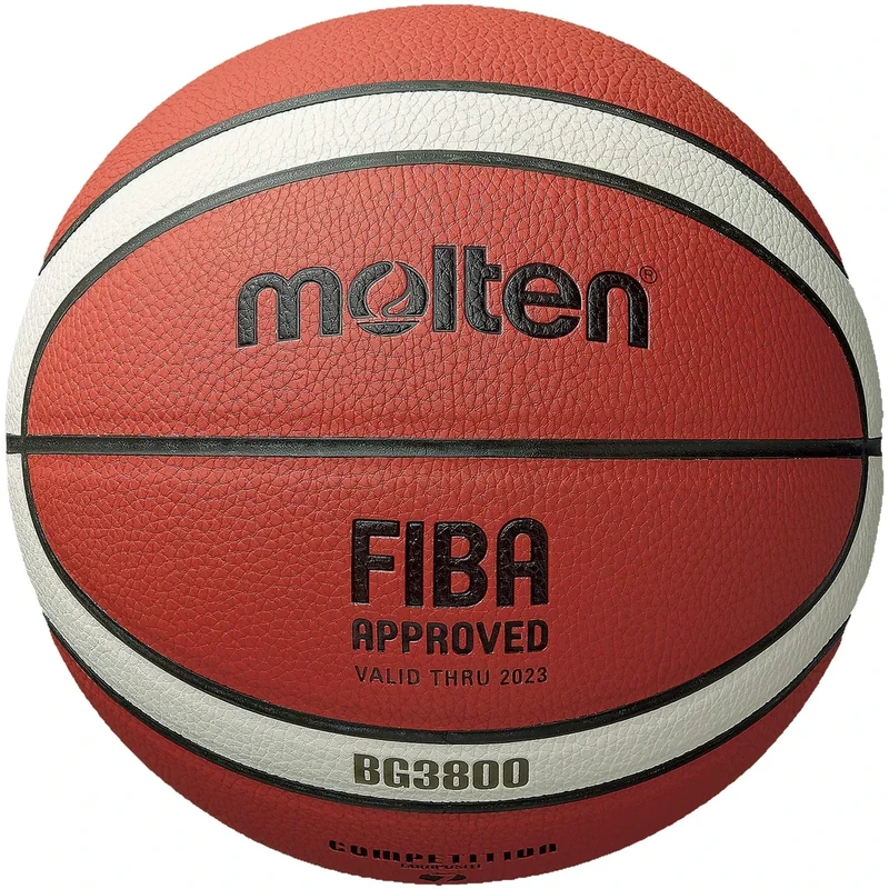 Molten BG3800 Series, Indoor/Outdoor Basketball, FIBA Approved, Size 7, 2- Tone Design, Model: B7G3800 - Image 1
