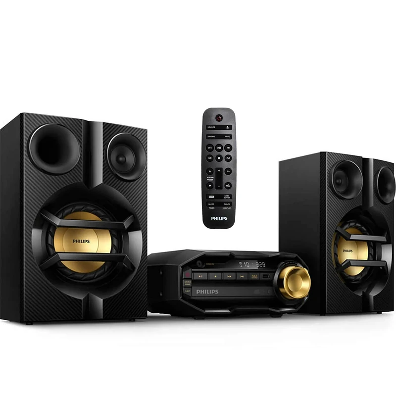 Philips FX10 Bluetooth Stereo System - 230W, CD, MP3, USB, FM