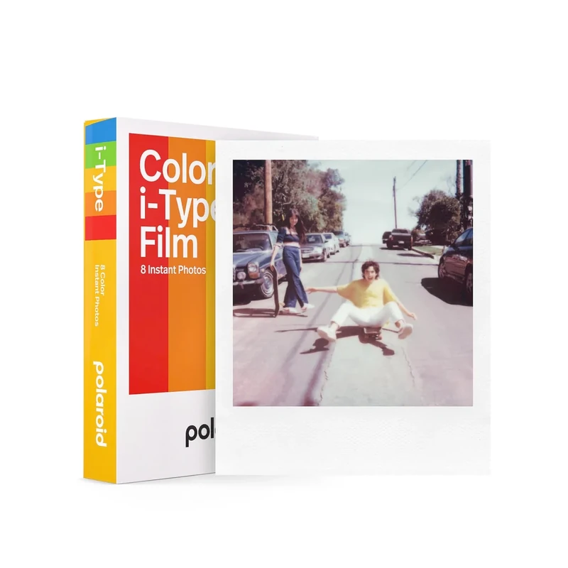 Polaroid I-Type Color Film 6000 - 8 Pack for OneStep+ & Now - Image 1