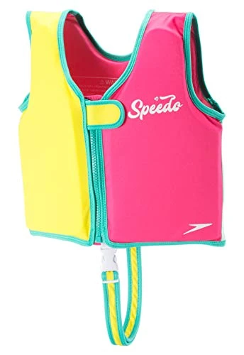 Speedo Unisex-Child Swim Flotation Classic Life Vest Begin to Swim UPF 50