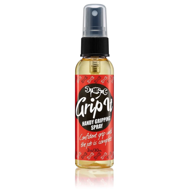 Grip-IT Hand Grip Spray 2 Oz – Pole Grip for Pole Dancing & Aerial Silk Workouts – Overgrip Sticky Spray For Tennis & Pickleball - Training Aid - Chalkless Solution for Weight Lifters