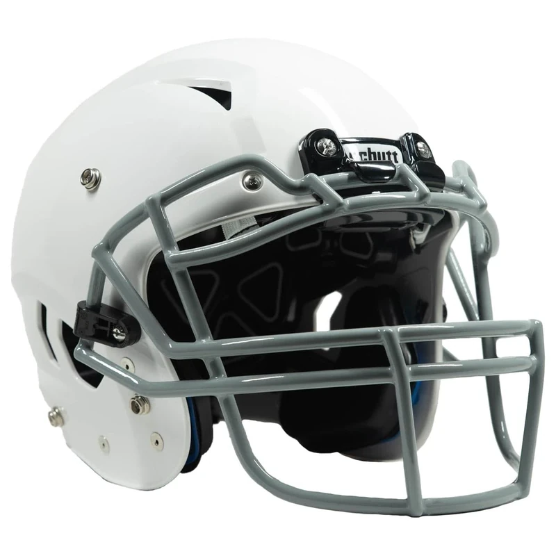Schutt Youth Vengeance A11 Football Helmet, VROPO TRAD Facemask Attached, X-Small, White - Image 1