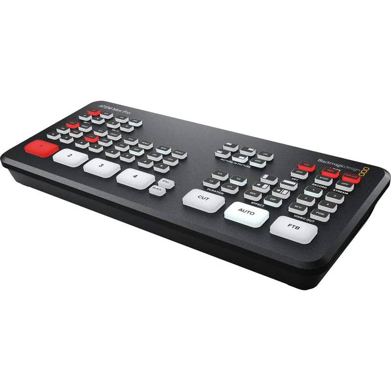 Blackmagic Design ATEM Mini Pro HDMI Live Stream Switcher (SWATEMMINIBPR) - Image 1