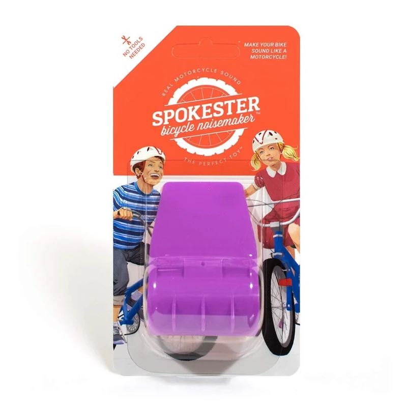 SPOKESTER Bicycle Noise Maker - Makes Your Bike Sound Like a Motorcycle