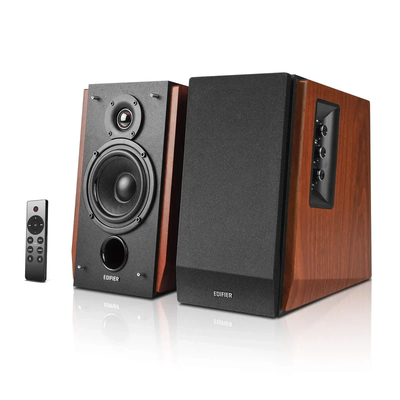 Edifier R1700BTs Bluetooth Bookshelf Speakers - 66W RMS, Sub Out