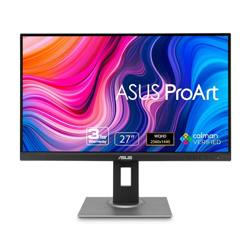 ASUS ProArt PA278QV 27" WQHD Monitor - 100% sRGB, Adjustable Stand