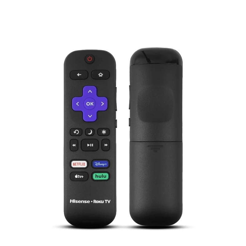 Hisense Roku TV IR Remote - No Pairing Required, Plug & Play