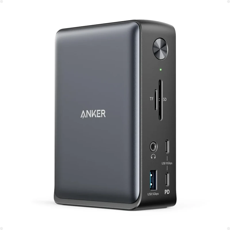 Anker USB-C Docking Station - 85W Charge, Triple Display, Ethernet, SD