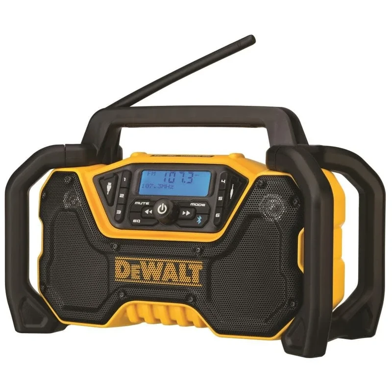 DEWALT DCR028B 12V/20V Bluetooth Radio - 100 ft Range, 3.5" Woofers