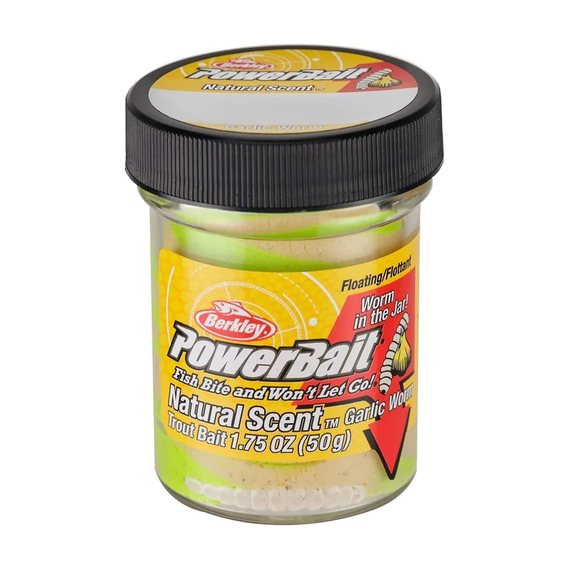 Berkley PowerBait Trout Dough Bait, Tequila Lime, 1.8 oz