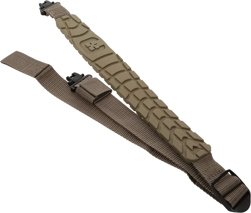 Caldwell Max Grip Slim Sling with Sling Swivel Studs and Adjustable Overmolded Strap for Shooting, Hunting and Range