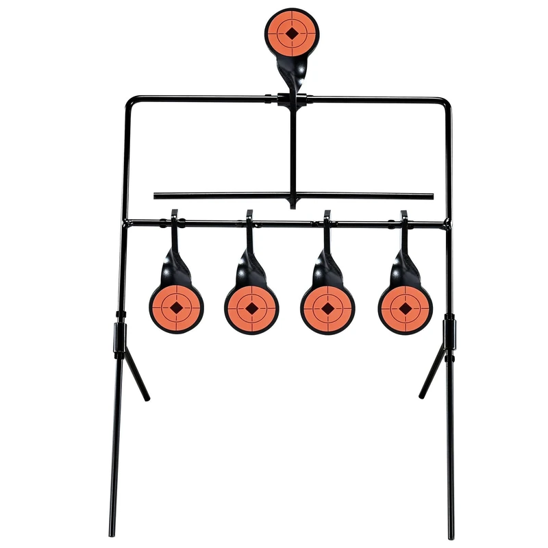 KNINE OUTDOORS Resetting Shooting Target Airgun Rimfire Pellet BB Gun Target, Rated for .22 .177 Caliber (Rimfire)