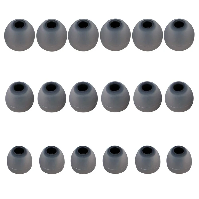 Brandless Silicone Earbud Tips Replacement - 9 Pairs S M L Eartips