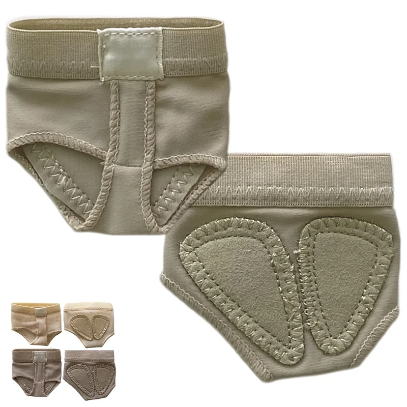 DANCEYOU Foot Thongs Undies Professional Lyrical Paws Ballet Belly Contemporary Dance Wear 5 Sizes for Kids Women and Men Upgraded Version 1 Pairs, Nude XL