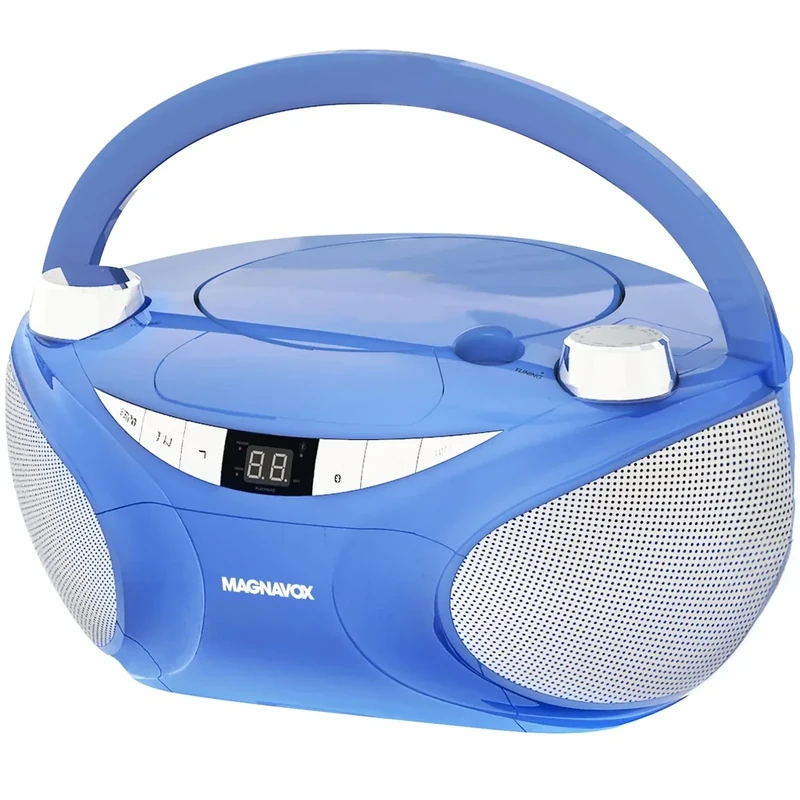 Magnavox MD6949 CD Boombox with Bluetooth AM/FM Radio LED Display