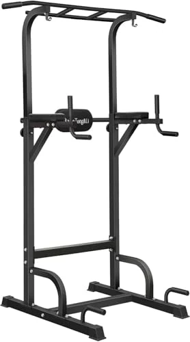 BangTong&Li Power Tower Pull Up Bar for Home Gym Equipment Dip Station Multi-Function Workout Station