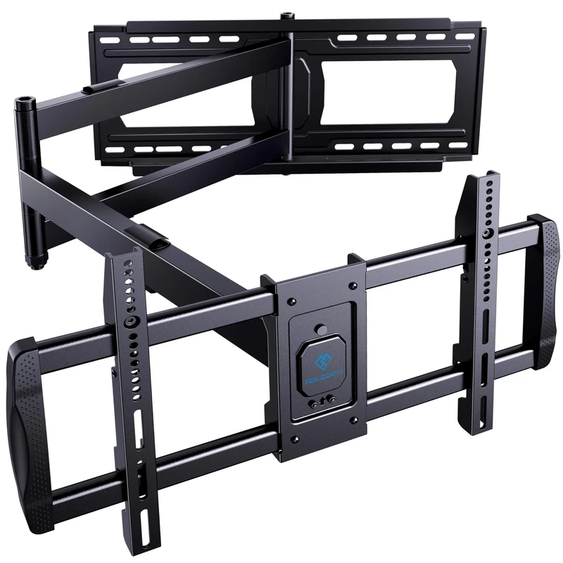 PERLESMITH Long Arm Motion TV Mount - 42-90", 42.7" Extension, 150lb