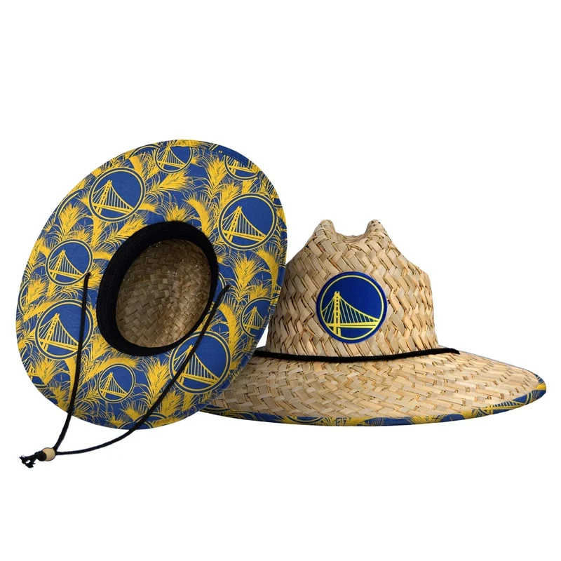 FOCO Golden State Warriors NBA Floral Straw Hat